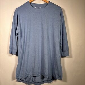 Athleta Top Womens Small Oversized Tunic Athleisure Travel Layering Minimalist